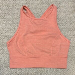 JoyLab Orange High Neck Sports Bra